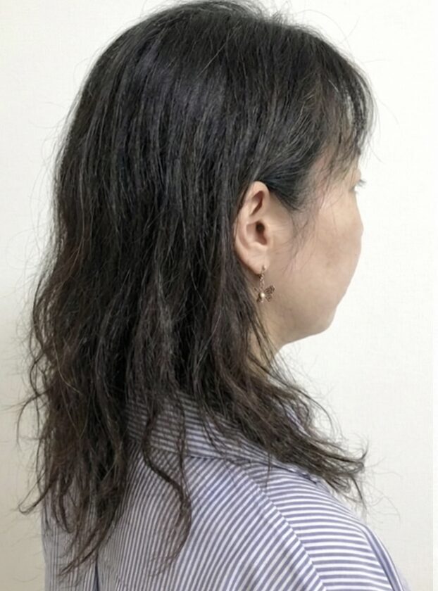 使用前の髪の状態